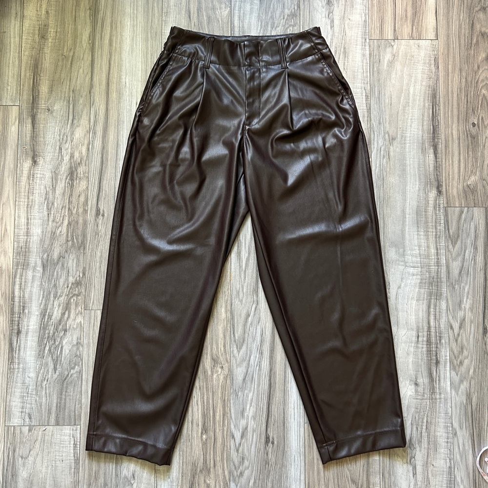 A New Day Baggy Faux Leather Pants